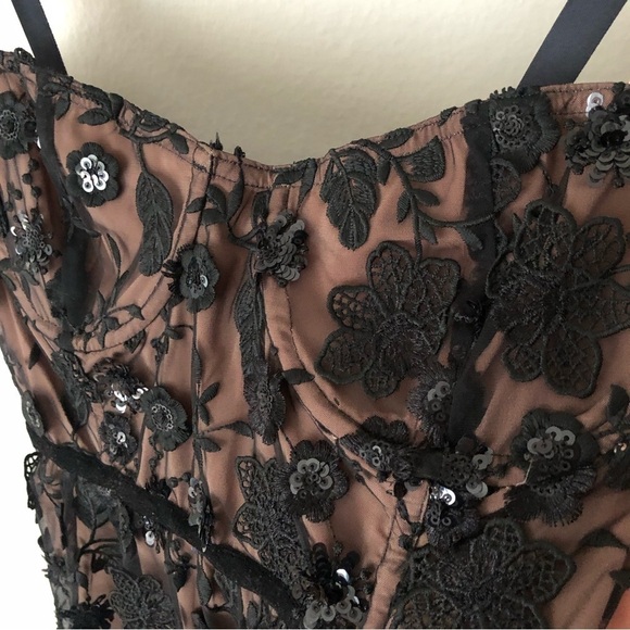 For Love & Lemons Beatrice Strappy Mini Dress M - Picture 11 of 16